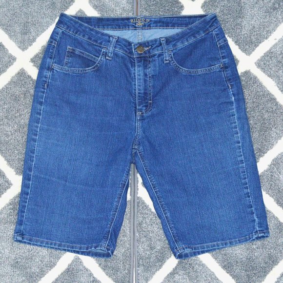 Lee Riders denim plain pocket shorts - Picture 1 of 7